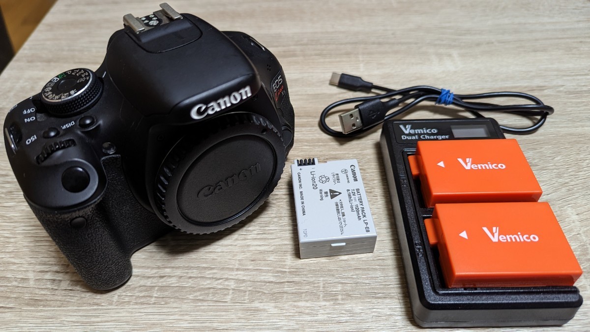 撮影確認のみ CANON EOS Kiss X5 天体撮影用フィルターレス改造