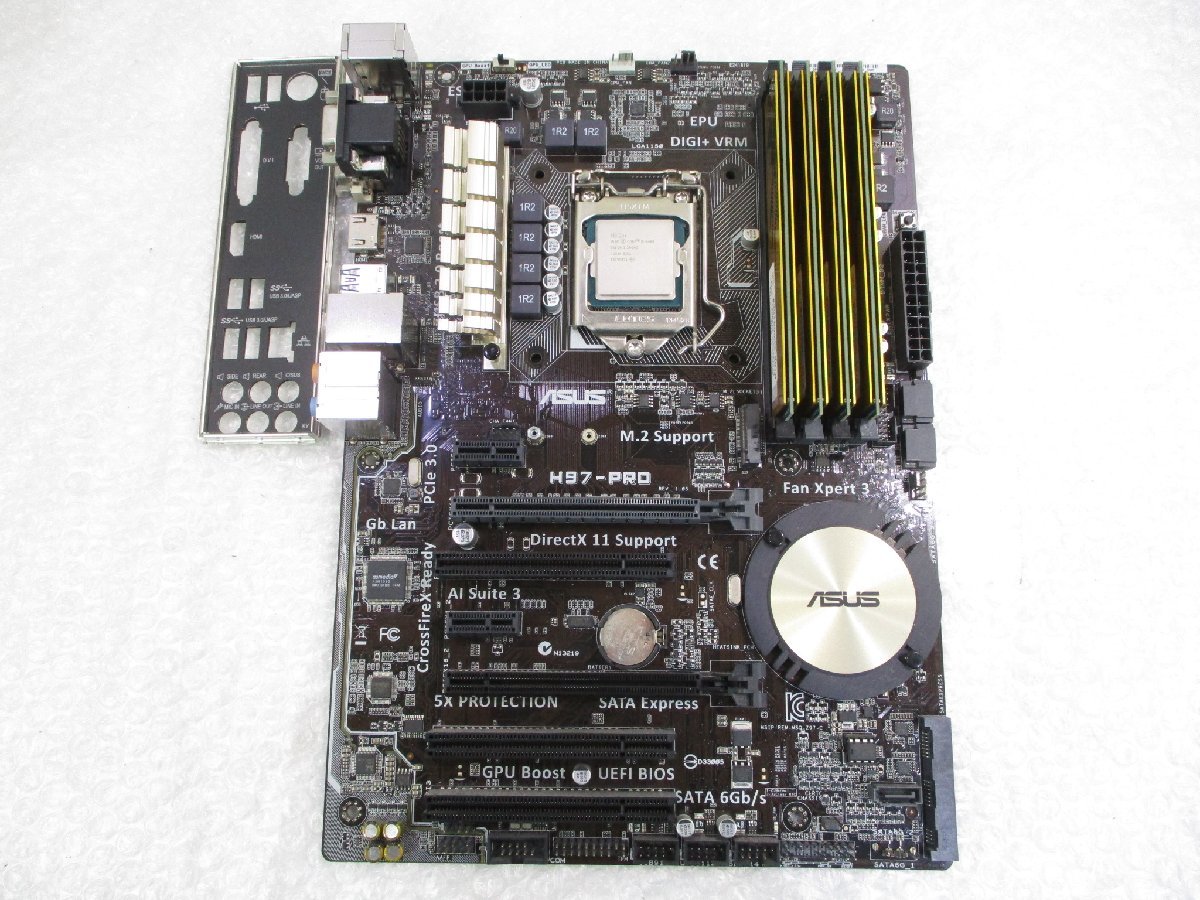 ヤフオク! - ◎ASUS H97-PRO LGA1150 CPU Int...