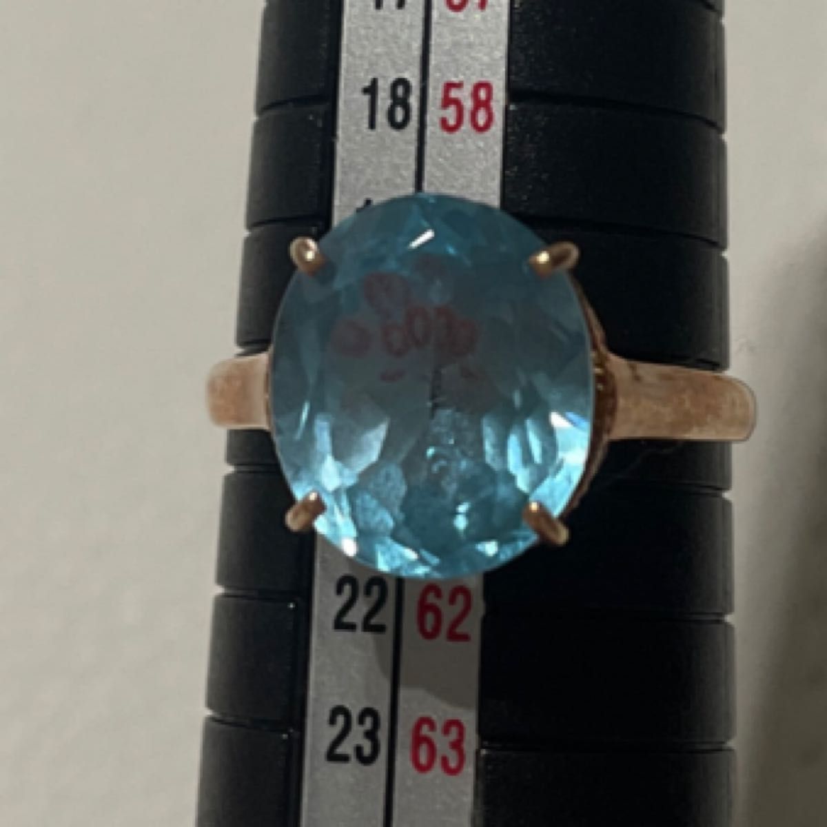 値引!k18 ブルートパーズ リング 3.8g M282 odmalihnogu.org