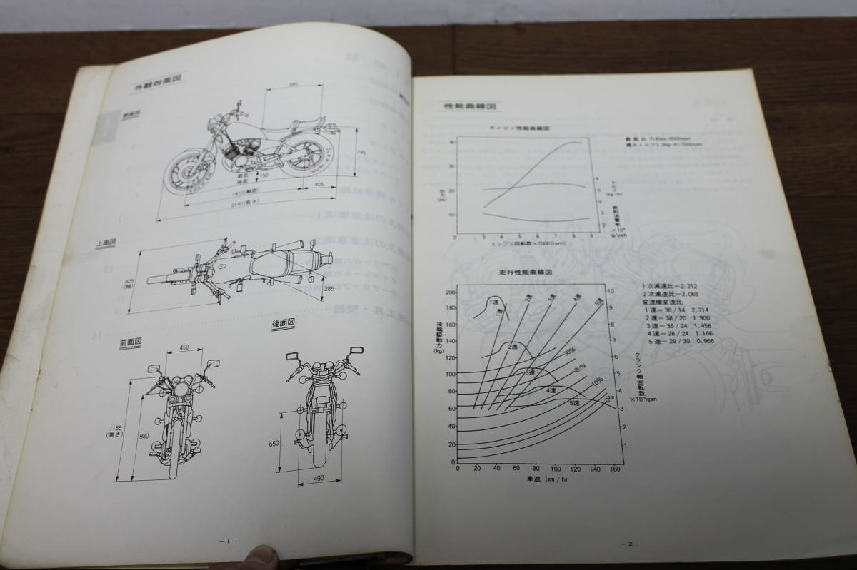☆　ヤマハ XV400 スペシャル 26M サービスマニュアル サービスガイド 26M-28197-00 S58.3 _画像5