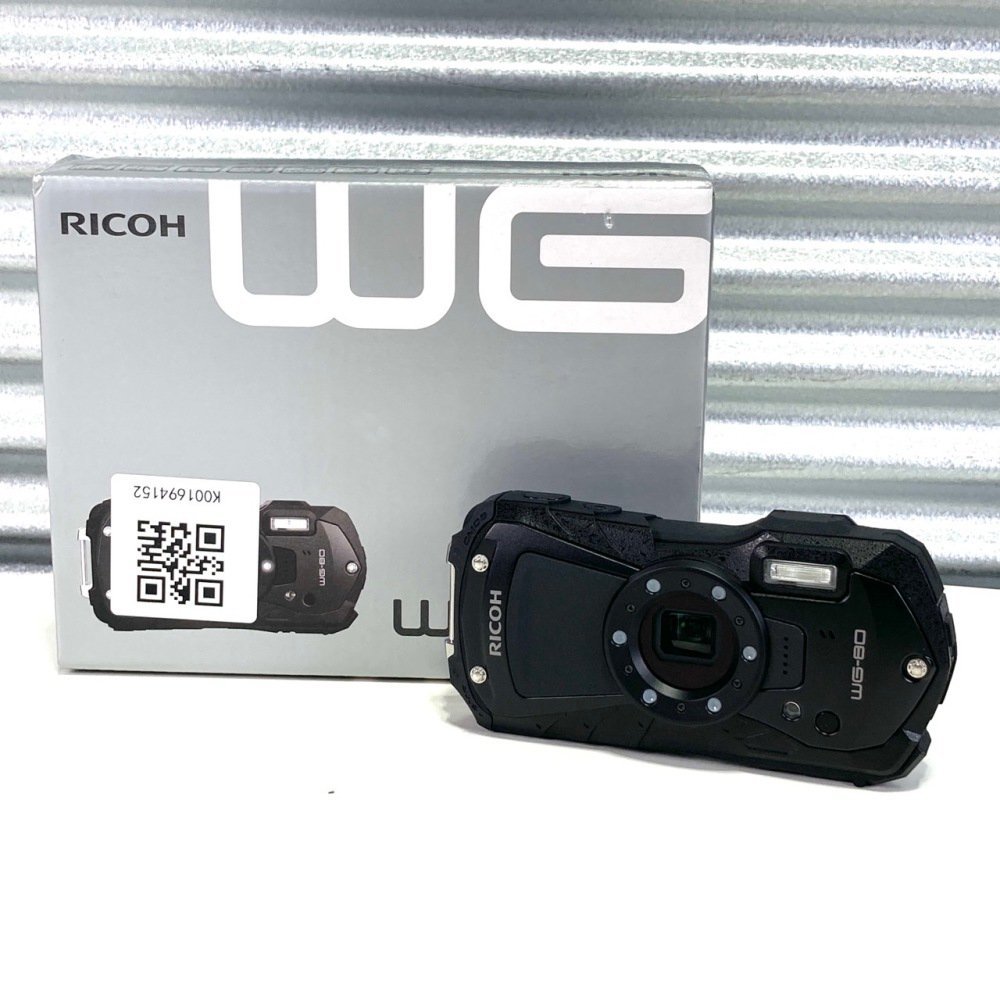 新品 RICOH(リコー) 防水デジタルカメラ WG-80オレンジ - 通販