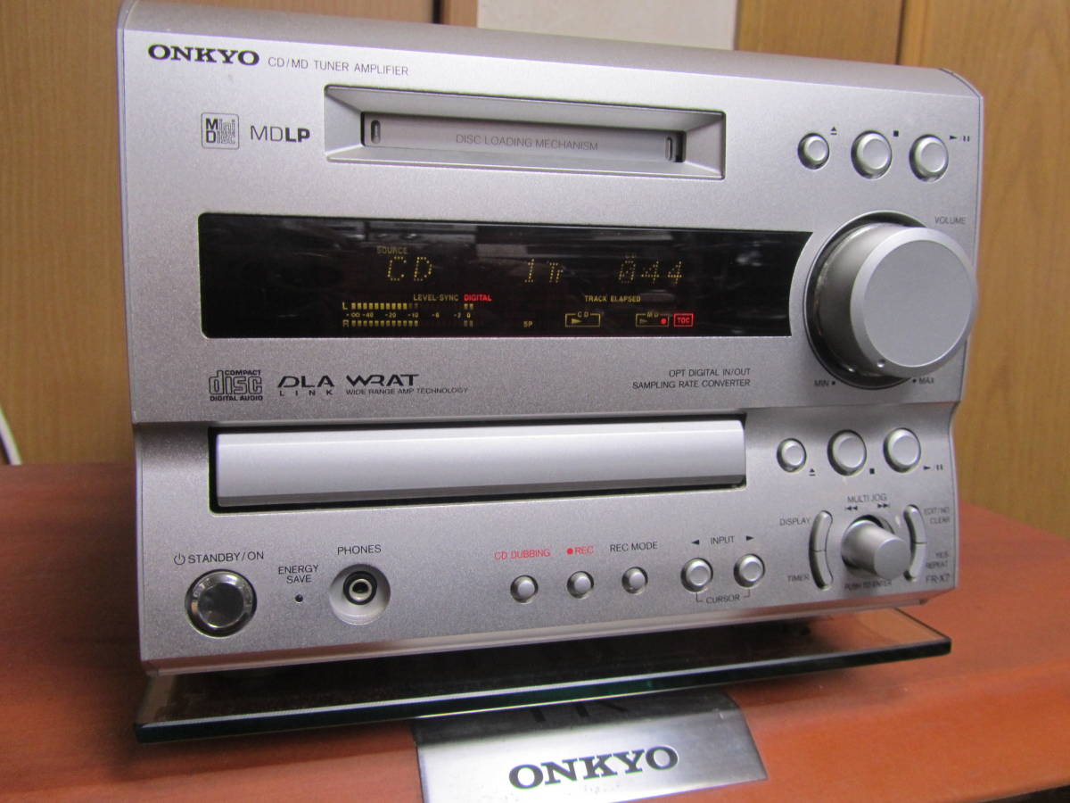 一部予約！】 ONKYO 動作良好 FR-X7 MDコンポ - fathom.net