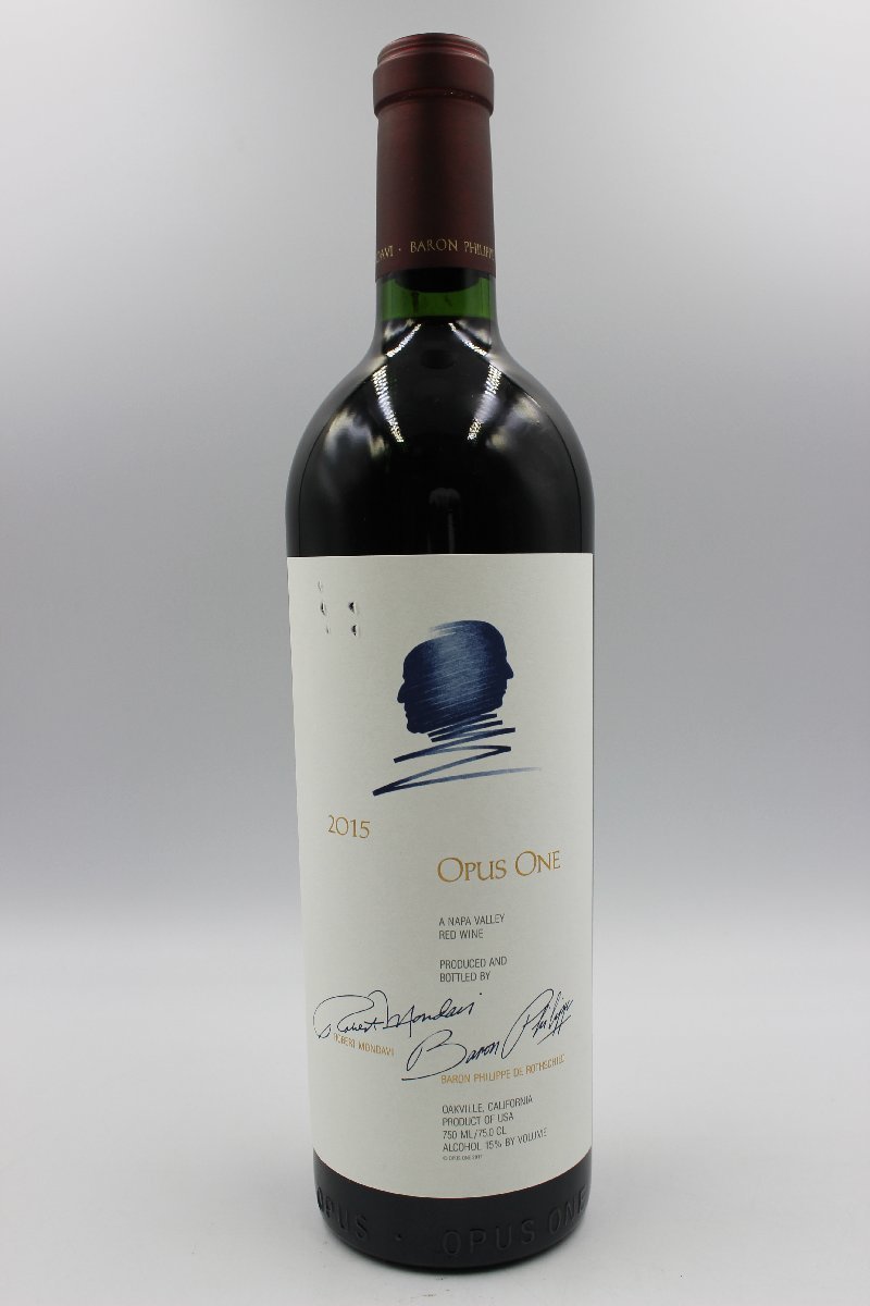 キングラム[54] オーパスワン 2015年 アメリカ 赤ワイン ナパバレー OPUS ONE クール便無料 750ml/15％ [送料無料]  ＠2060