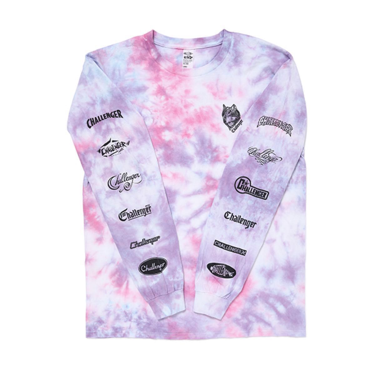 限定製作】 CHALLENGER 専用 NEW 14th TEE DYE TIE L/S Tシャツ
