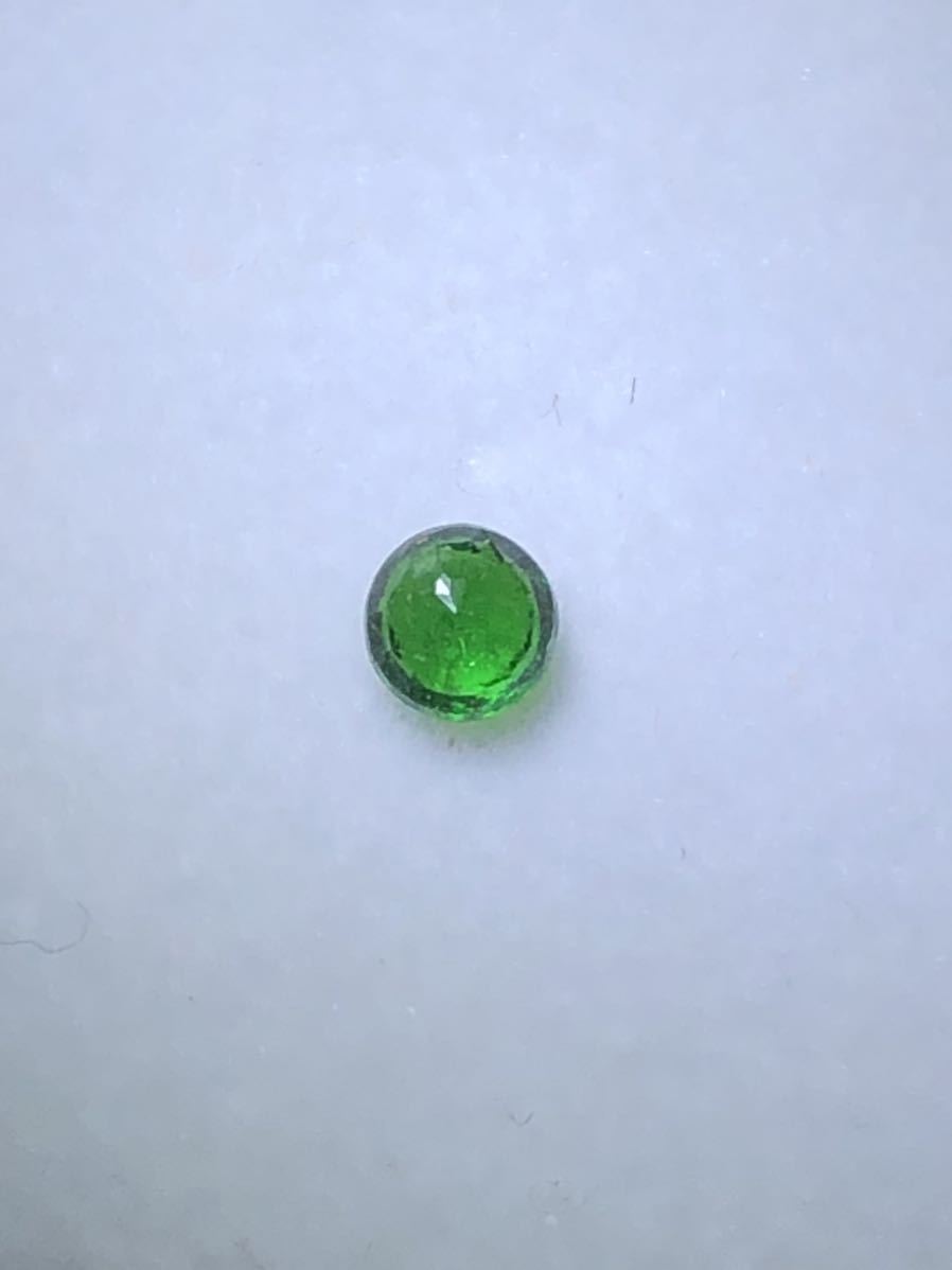 特濃 ツァボライト 0.135ct_裏側