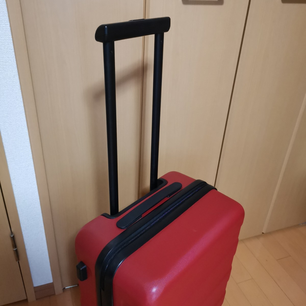 無印良品 スーツケース 36L レッド ハード キャリーケース 無印良品 スーツケース 36L レッド ハード キャリーケース