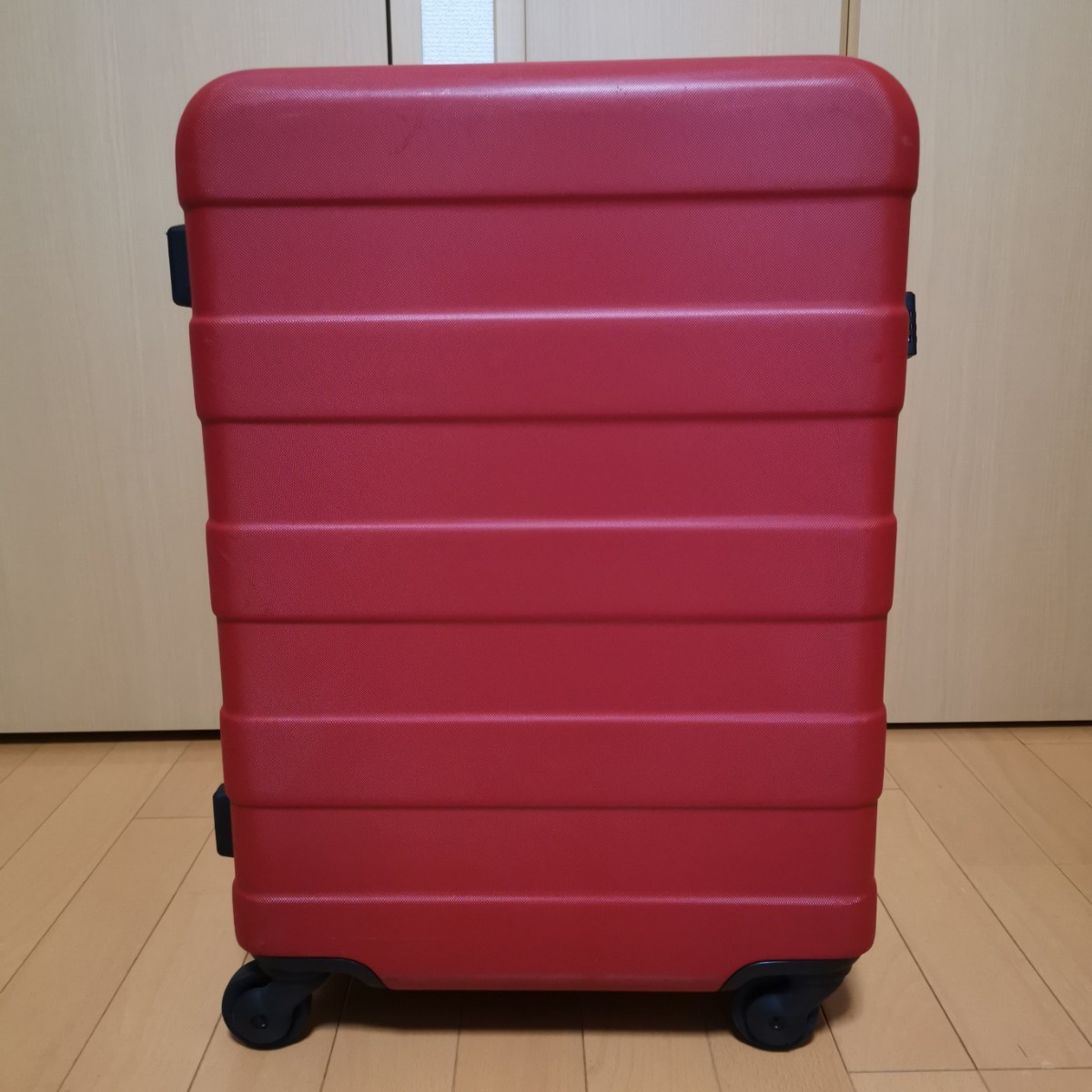 無印良品 スーツケース 36L レッド ハード キャリーケース 無印良品 スーツケース 36L レッド ハード キャリーケース