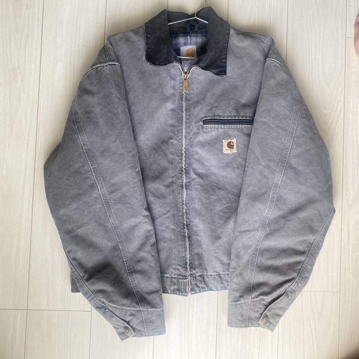 ヤフオク! - 野村訓市着用 carhartt デトロイトジャケット グレ...