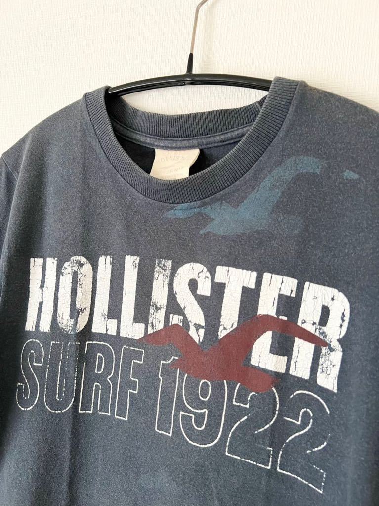 HOLLISTER ロゴT 半袖 Tシャツ クルーネック プリントTシャツ_画像2