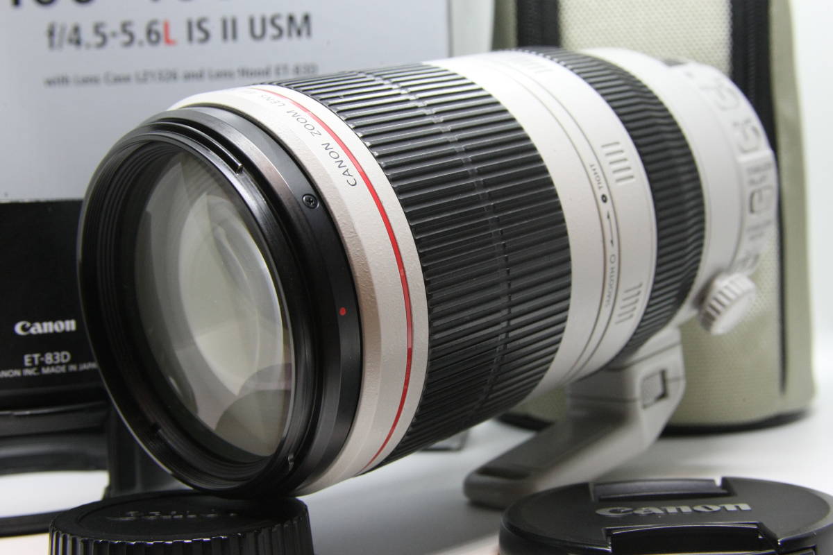 極上美品 動作保証】 CANON EF 100-400mm F4.5-5.6 L IS II USM
