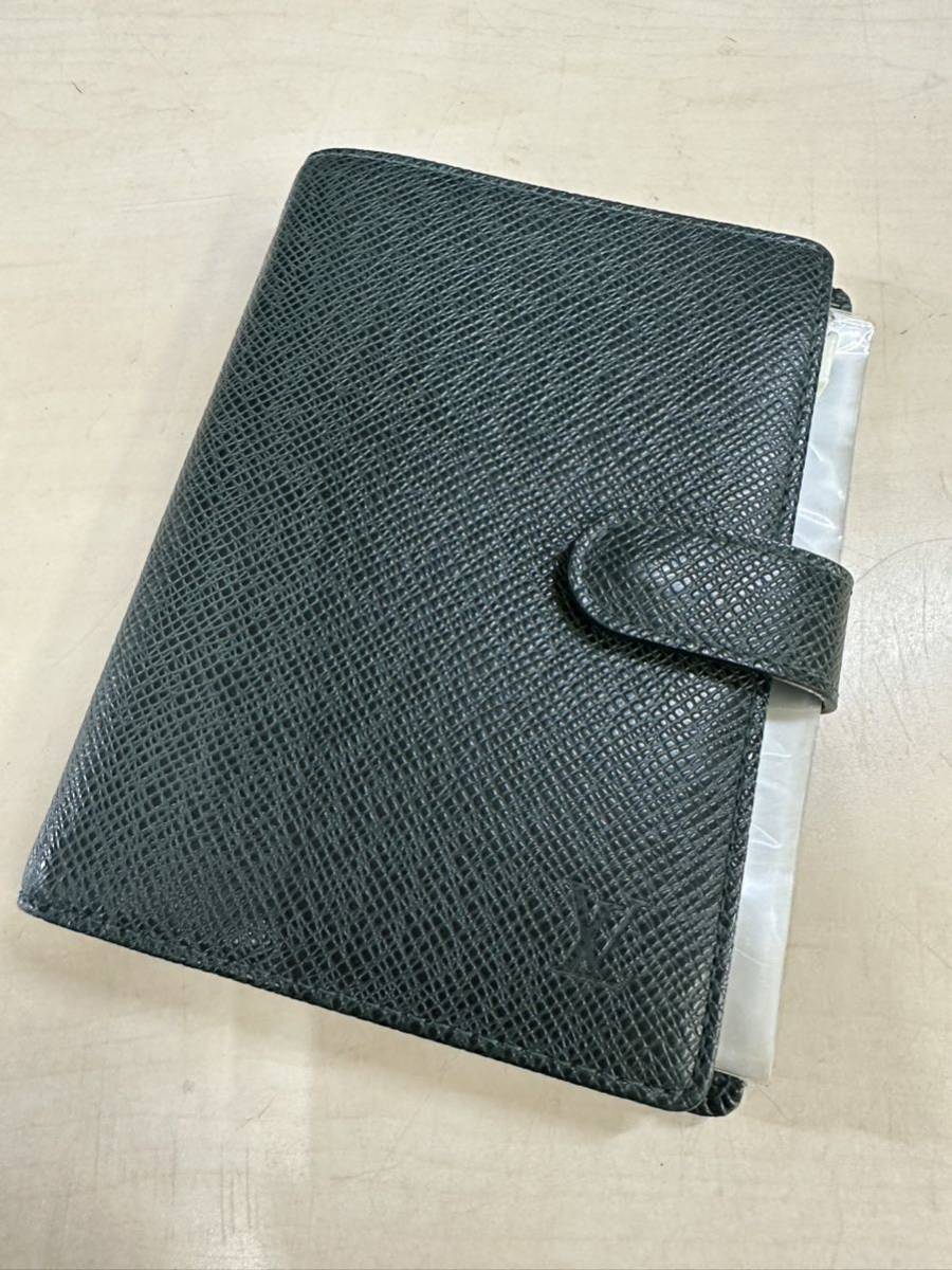 LOUIS VUITTON ルイヴィトン タイガ 手帳カバー グリーン系 CA0967