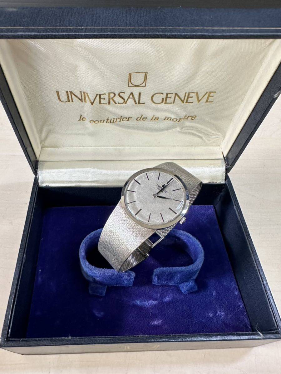 最高品質の最高品質のユニバーサルジュネーブ UNIVERSAL GENEVE 不動