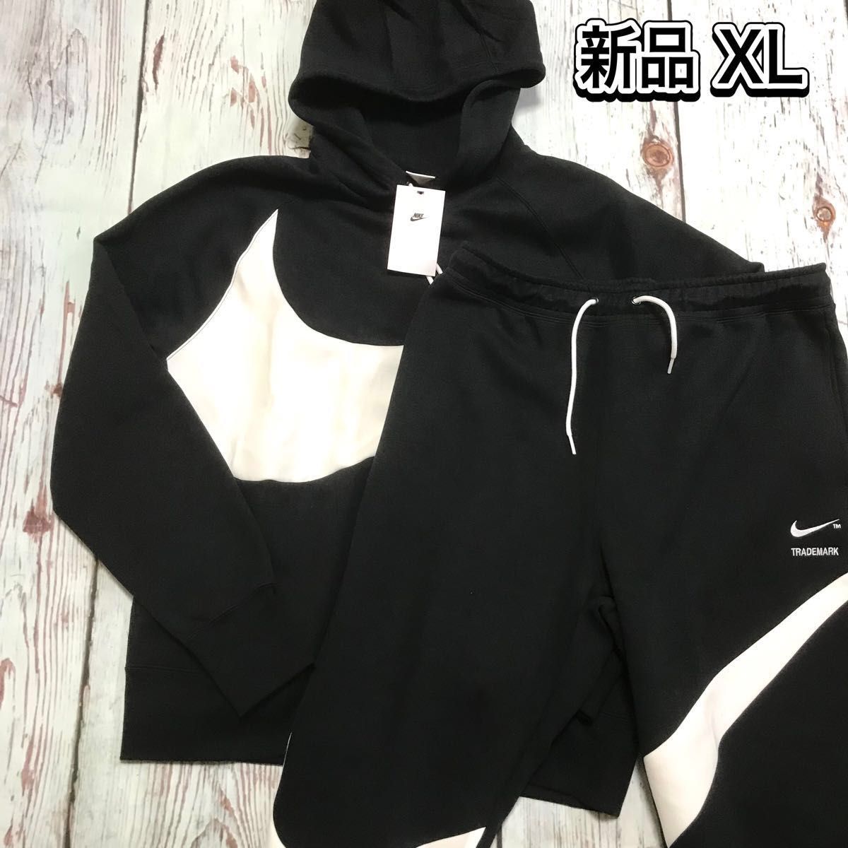 新品未使用品】NIKE ビッグスウォッシュテック フリース 新品未使用品】NIKE ビッグスウォッシュテック フリース