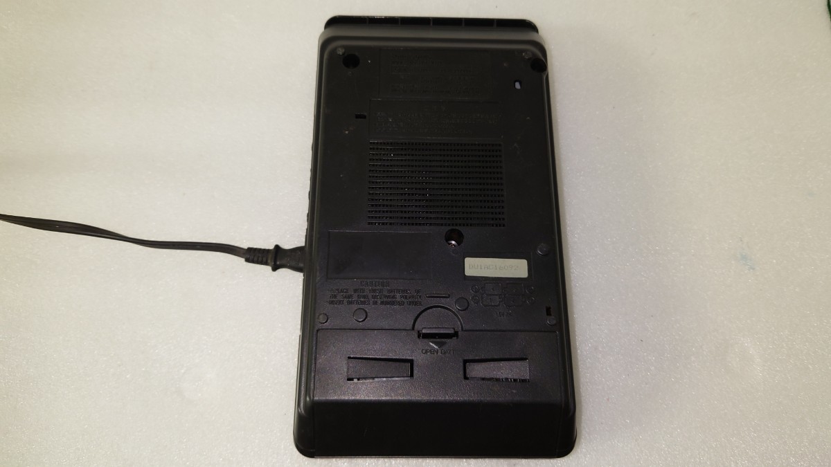 Panasonic パナソニック RQ-2112 ポータブルカセットレコーダー テープレコーダー通電音だし確認、ジャンク!!!!!!!_画像7