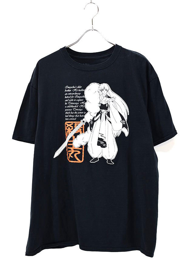 Used 00s INUYASHA 殺生丸 Character Graphic T-Shirt Size XL 古着