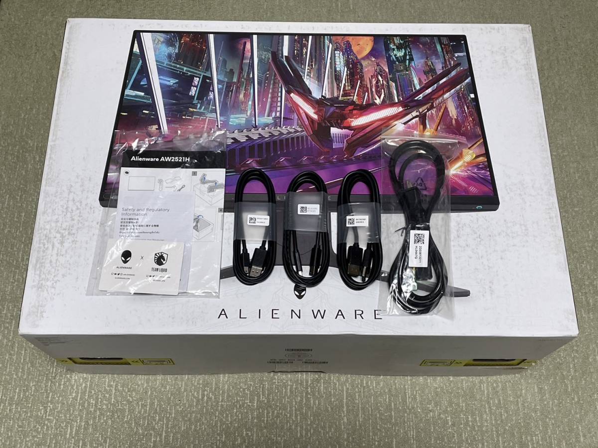 Dell ALIENWARE AW2521H 360Hz 24.5インチ液晶ディスプレイ ゲーミングモニター 美品