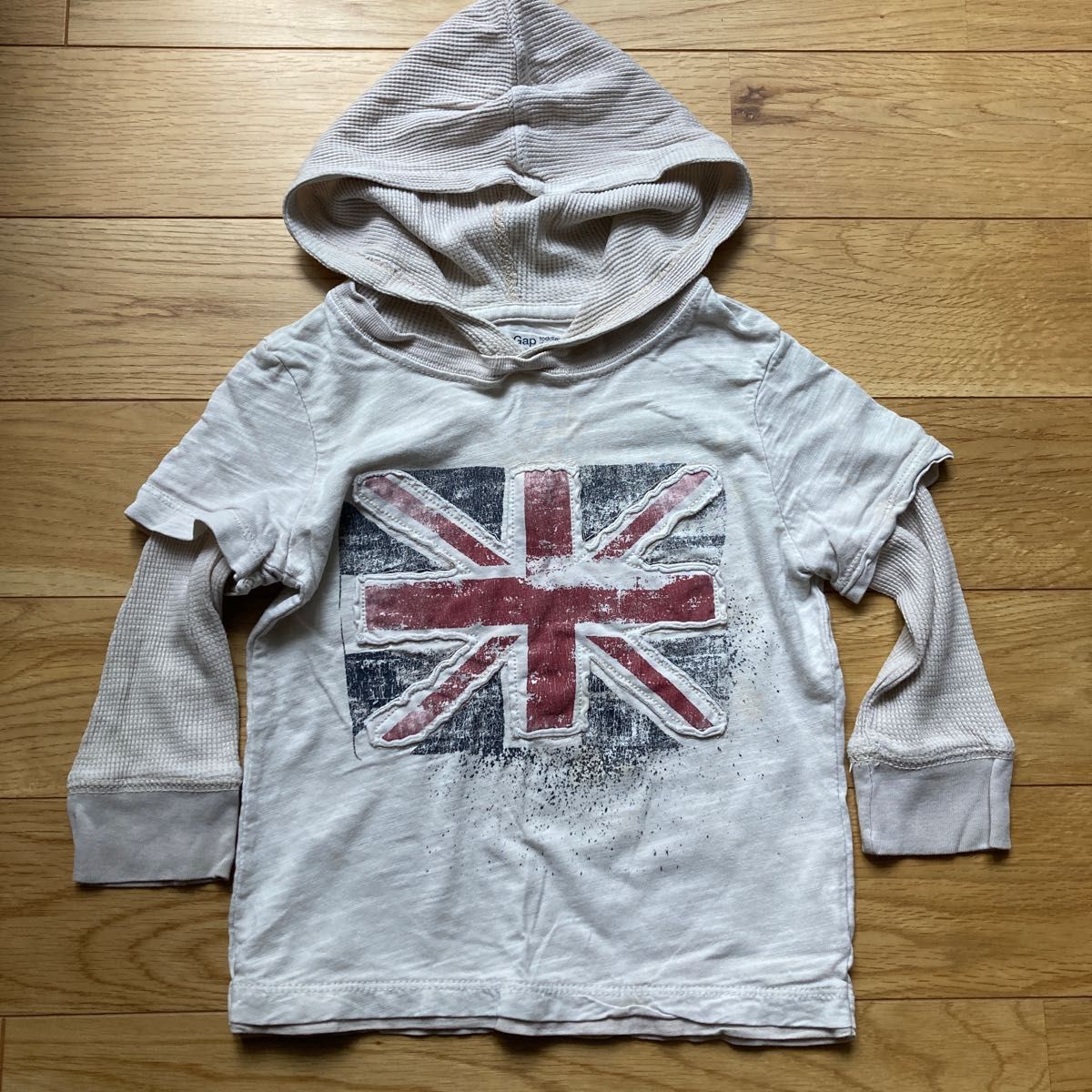 ギャップ　長袖Tシャツ パーカー　イギリス国旗　キッズ　パンツ　長ズボン　ワークパンツ　90 18-24 GAP