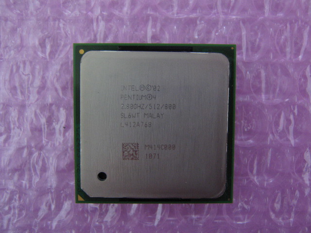 INTEL Pentium4 2.80 GHz (Northwood) Socket478 * used normal goods * (2)