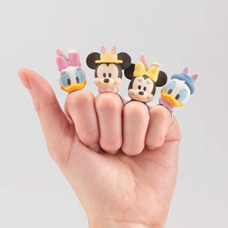  new goods Donald Duck ring Disney Lynn kore e-s ta- Donald Capsule toy Gacha Gacha gashapon ga tea ring figure 
