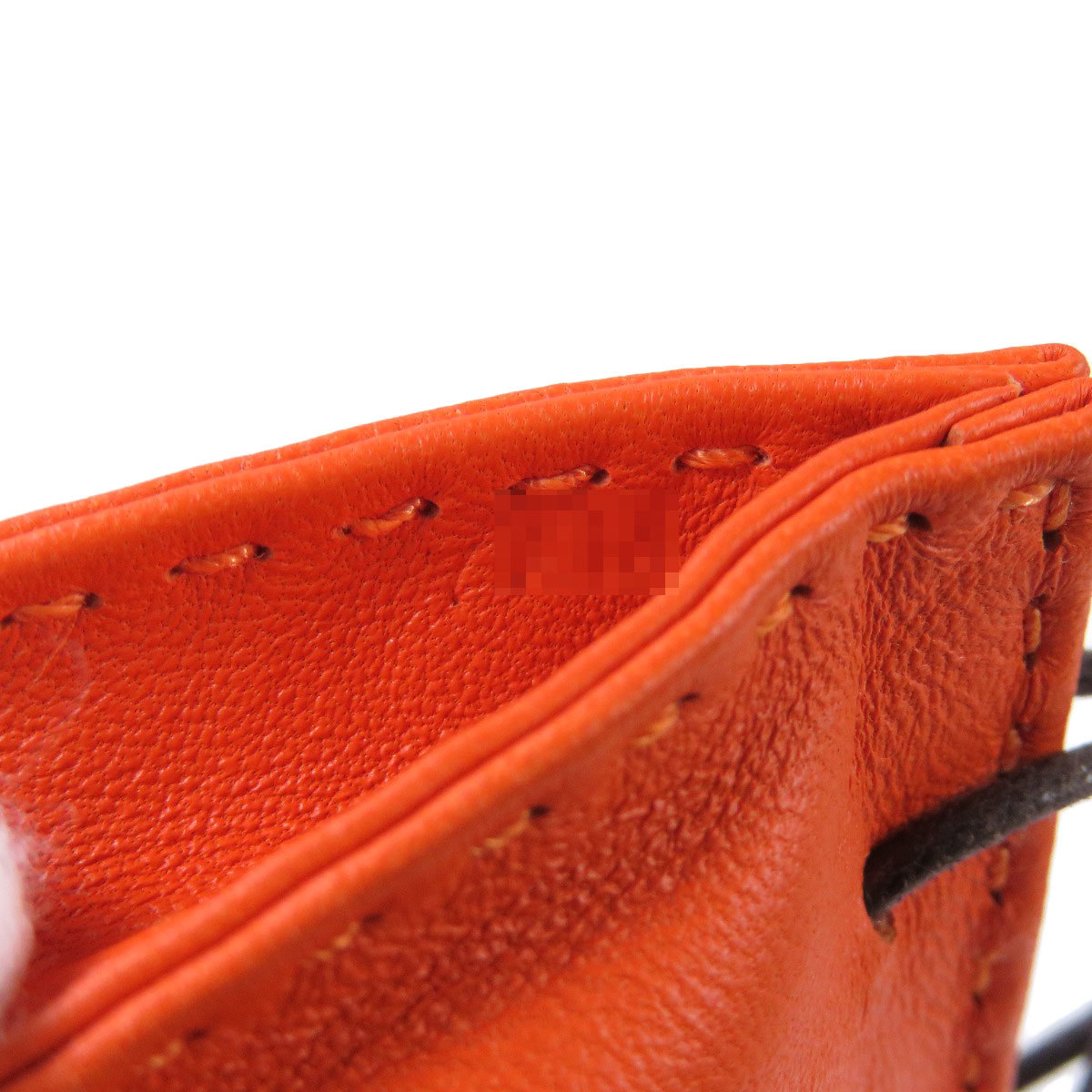 HERMES エルメス バッグチャーム サックオランジュ オレンジ
