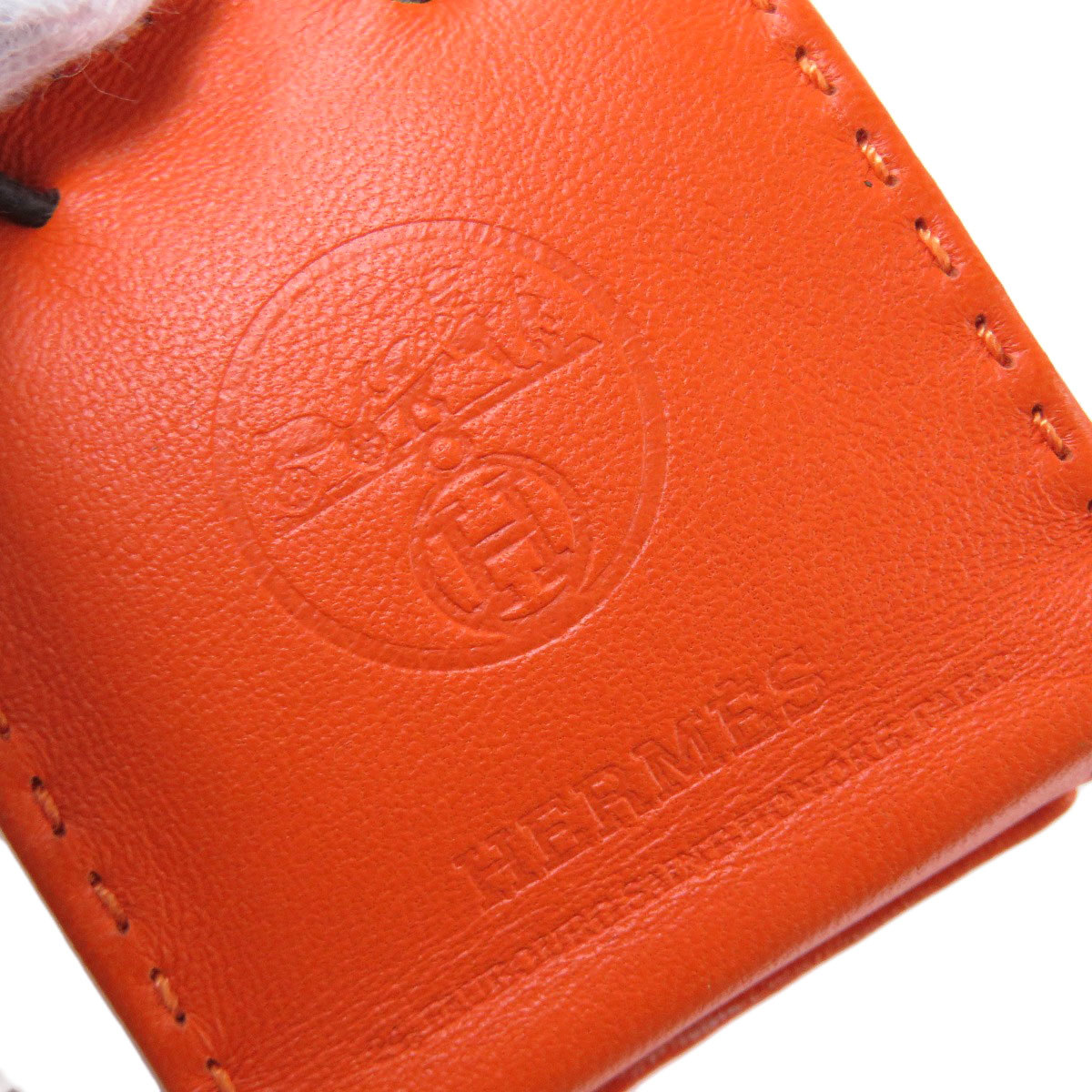 HERMES エルメス バッグチャーム サックオランジュ オレンジ