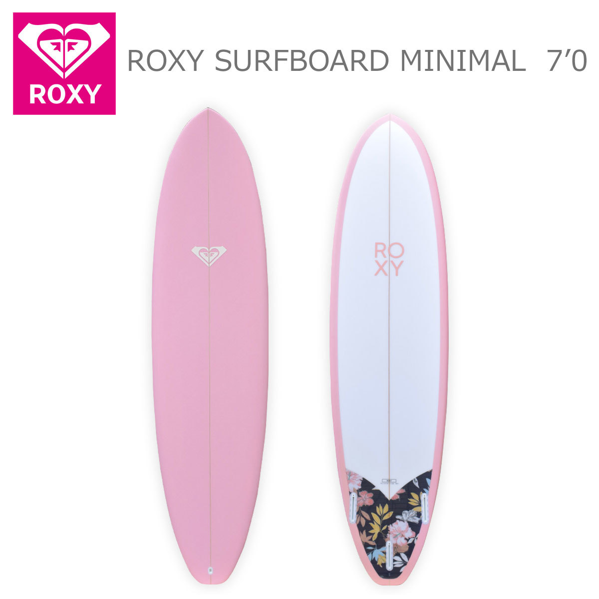ROXY ロキシー サーフボード ファンボード 初心者～中級者向け MINIMAL PU 7'0 サーフィン