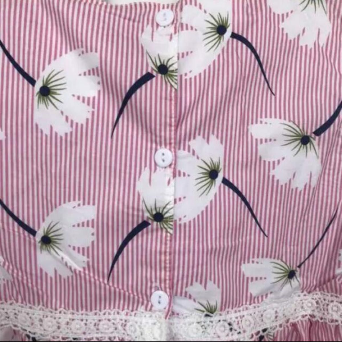 子供服 女の子 ワンピース 花柄 ピンク 100 ノースリーブ 韓国 キッズ ノースリーブワンピース 刺繍 白 ホワイト ドレス