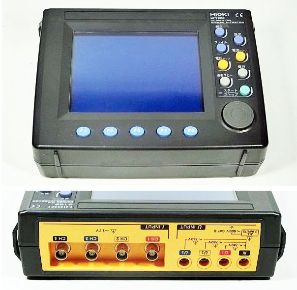 送料無料】 日置電機 HIOKI プオンパワーハイテスタ 3169 センサ9694 4