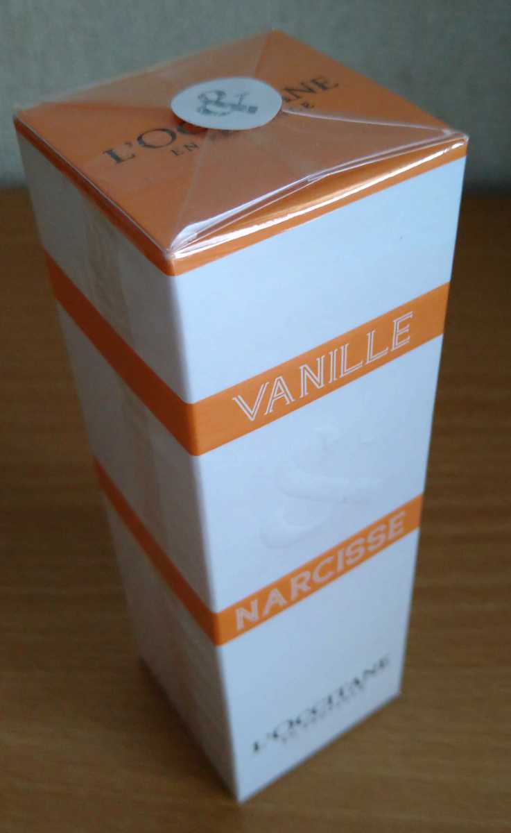 新品 未開封 ロクシタン バニラ & ナルシス オードトワレ アンパサングラーススプレミアム 75ml Vanille & Narcisse ヴァニラ レア香水 vn_画像3