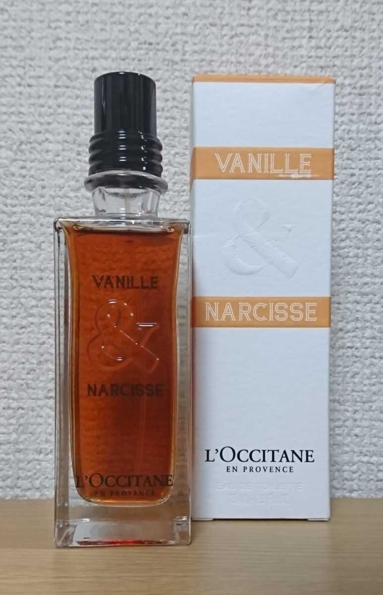 新品 未開封 ロクシタン バニラ & ナルシス オードトワレ アンパサングラーススプレミアム 75ml Vanille & Narcisse ヴァニラ レア香水 vn_中身はこんな商品です