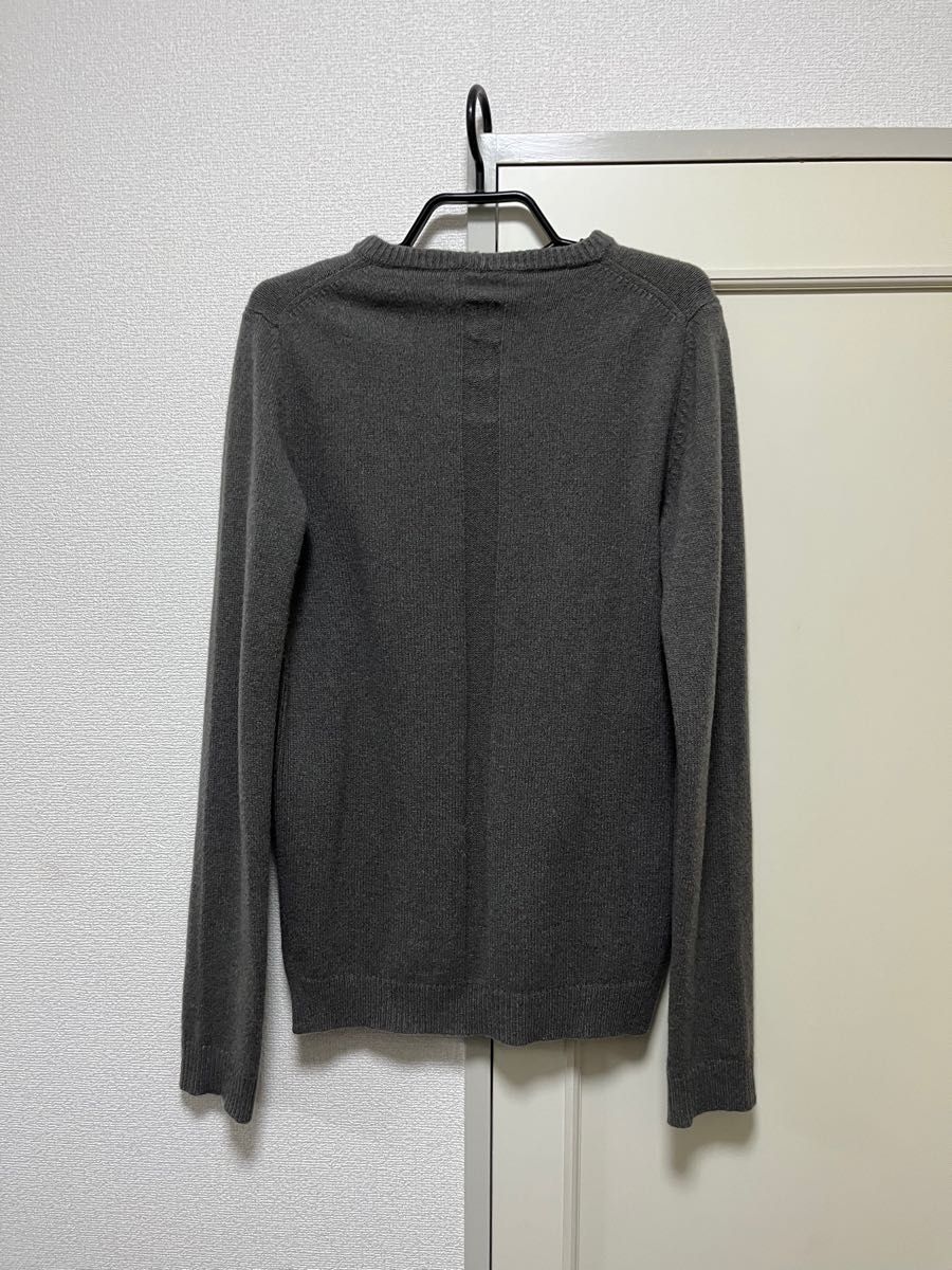 Rick Owens BIKER ROUND NECK グレーカラー DUST | noonanwaste.com