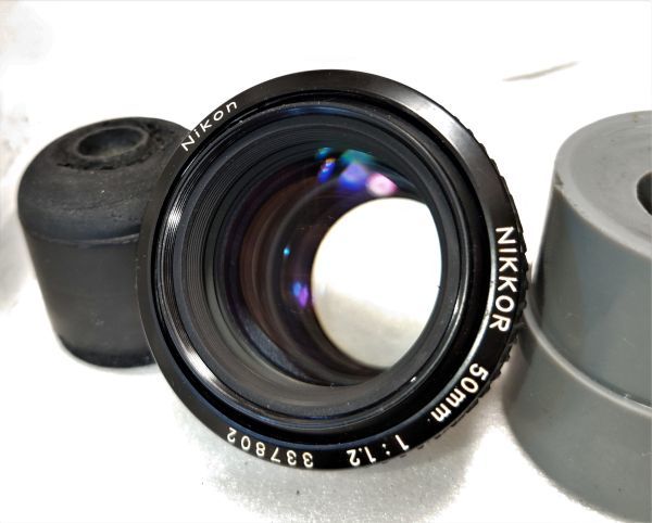 ☆希少!美品☆NIKON ニコン AI-S NIKKOR 50mm F1.2☆完動品