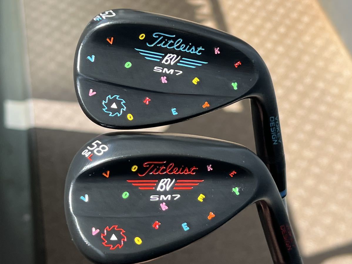 Vokey forged 52°& SM7 56° Blackdot with copper finish www.tsncomo.it