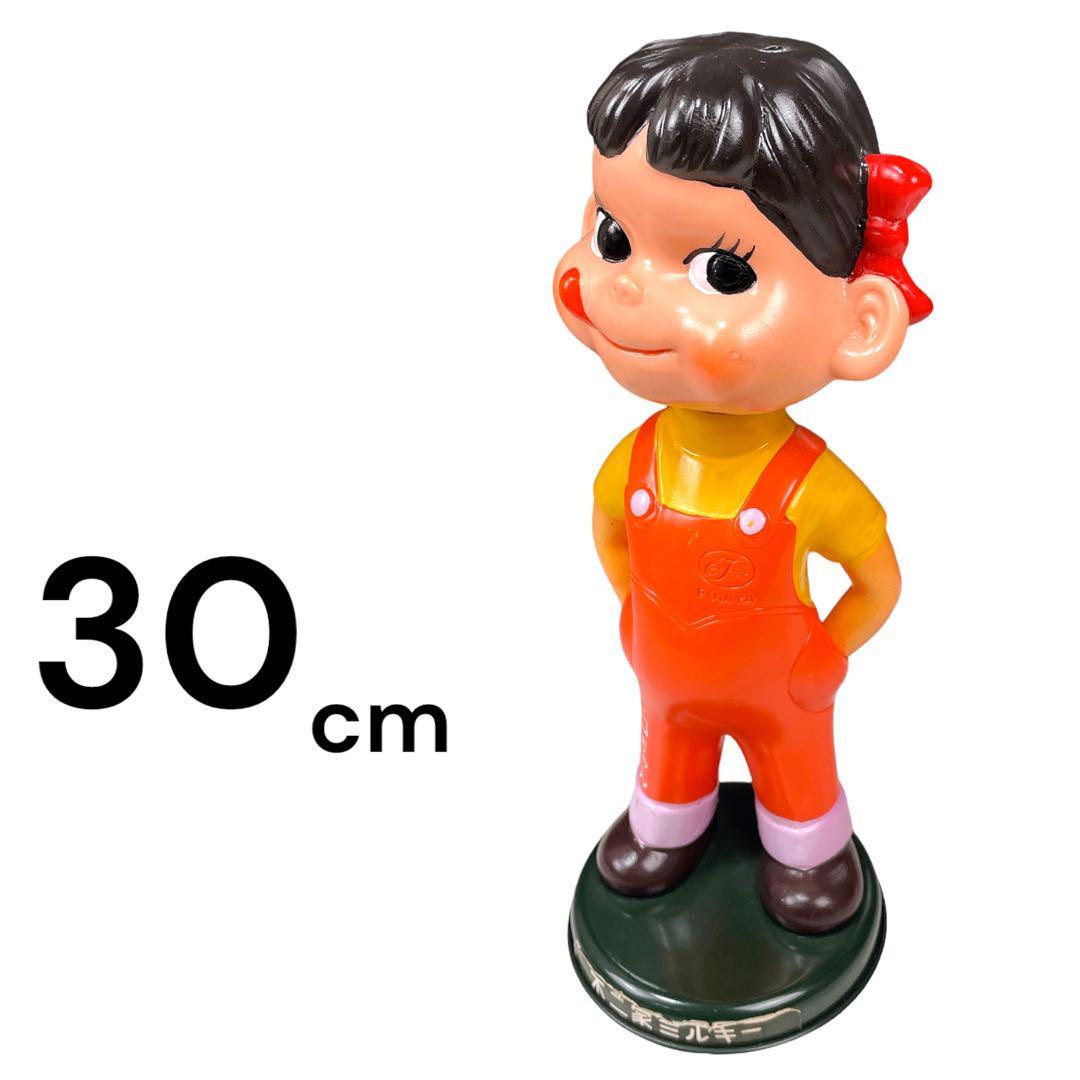 首振りペコちゃん ソフビ 30cm 1960 頭ネジ2個_画像1