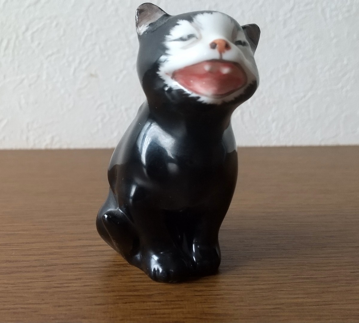 超目玉 ビンテージ ロイヤルドルトン ラッキー キャット フィギュリン
