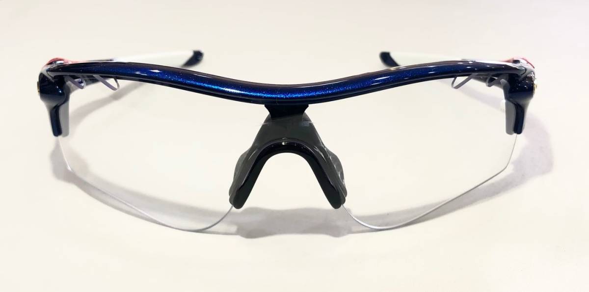 RL43-CLvtd 正規保証書付 新品未使用 国内正規品 オークリー OAKLEY レーダーロック RADARLOCK PATH アジアンフィット 野球 自転車 クリア_画像2