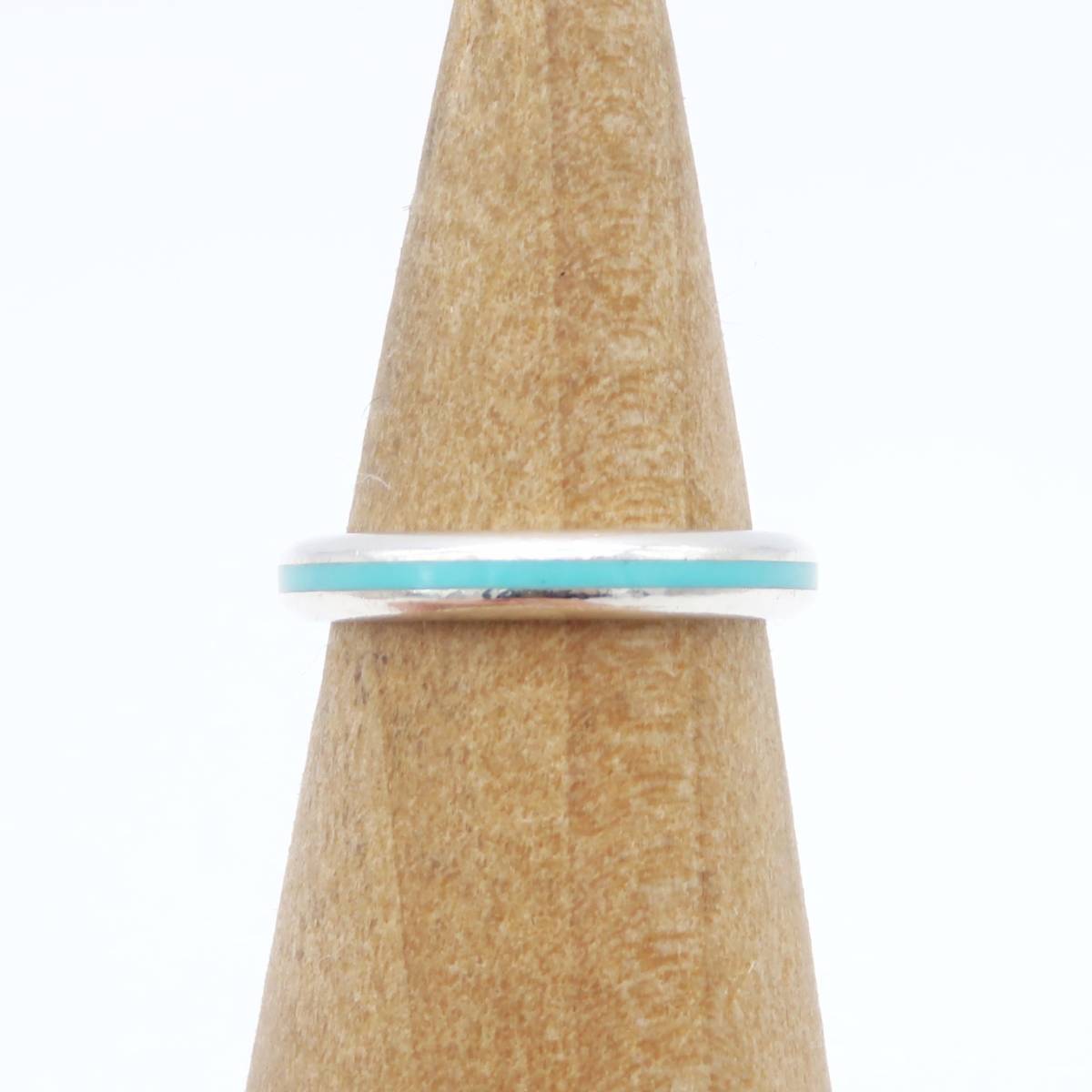 極希少 美品 TiffanyCo. ライン AG925 6.5号 リング ティファニー 指輪
