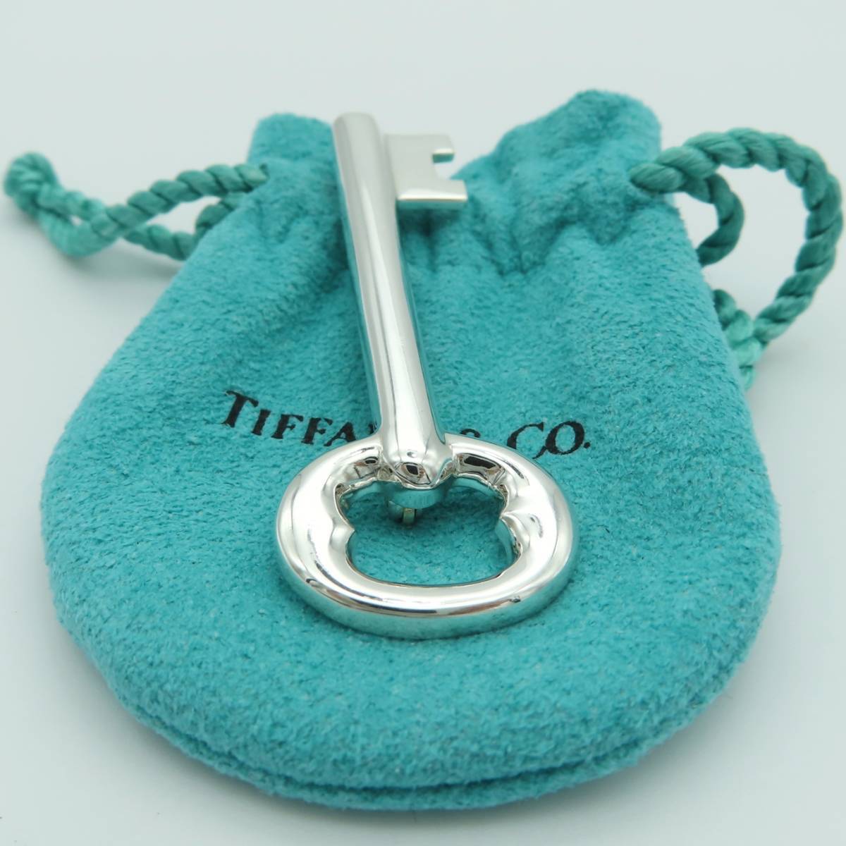 極希少 美品 TiffanyCo. ヴィンテージ ティファニー キー モチーフ