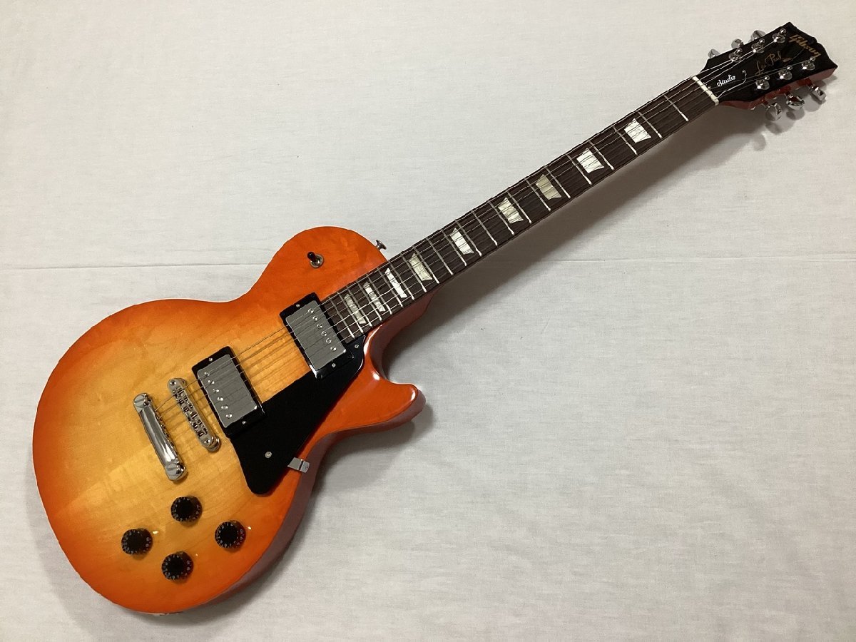 JChere雅虎拍卖代购：Gibson Les Paul Studio Tangerine Bu