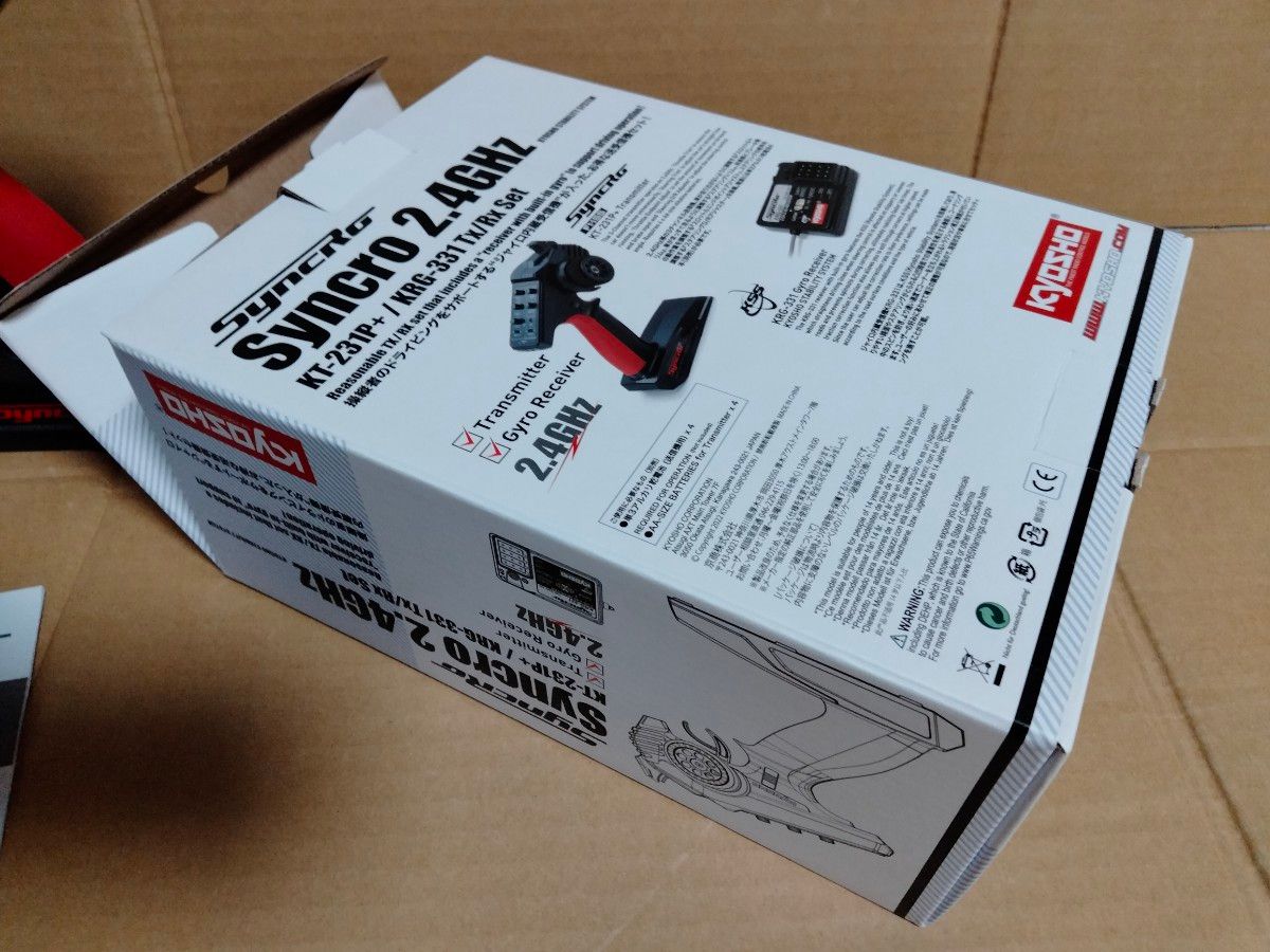 京商 送受信機セット Syncro2 4GHz KT-231P+ / KRG-331 Tx/Rx 京商 送受信機セット Syncro2 4GHz KT-231P+ / KRG-331 Tx/Rx
