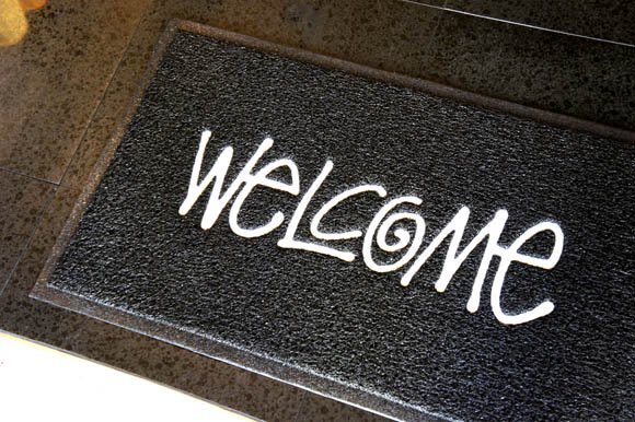 超激レア☆STUSSY WELCOME MAT SUPREME SHIPS BEAMS LIVIN