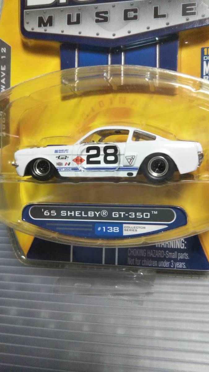 Jada toys 1/64 BIG TIME MUSCLE '65 SHELBY GT-350 シェルビー GT350_画像2