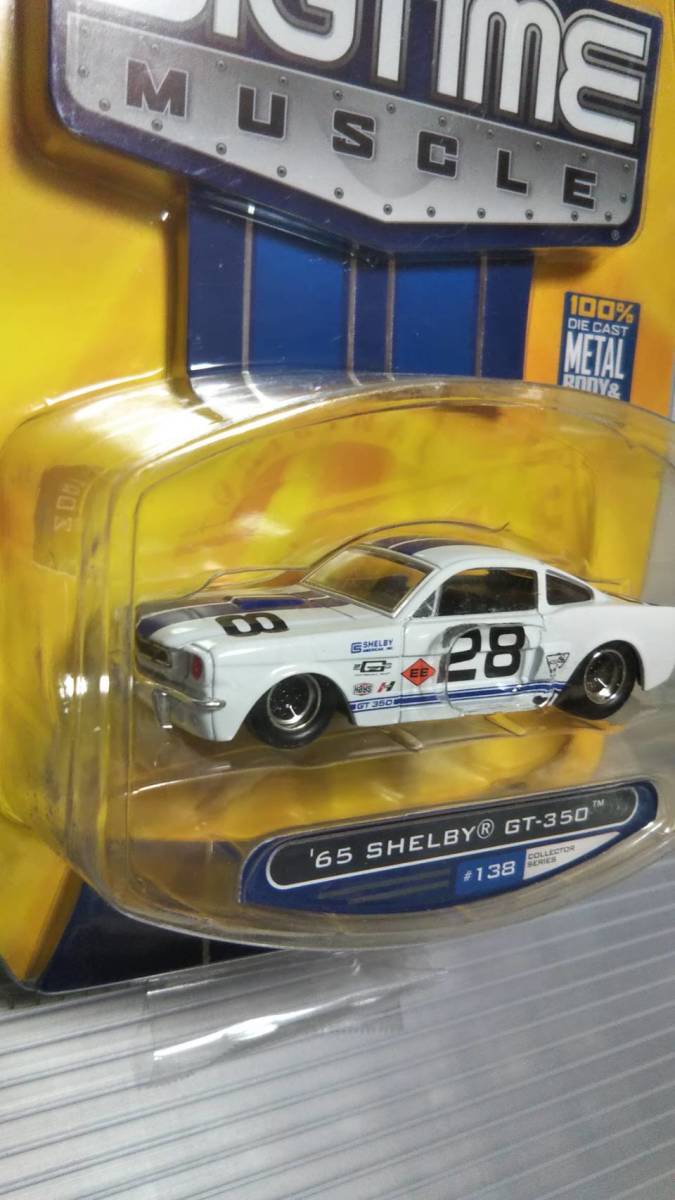 Jada toys 1/64 BIG TIME MUSCLE '65 SHELBY GT-350 シェルビー GT350_画像3