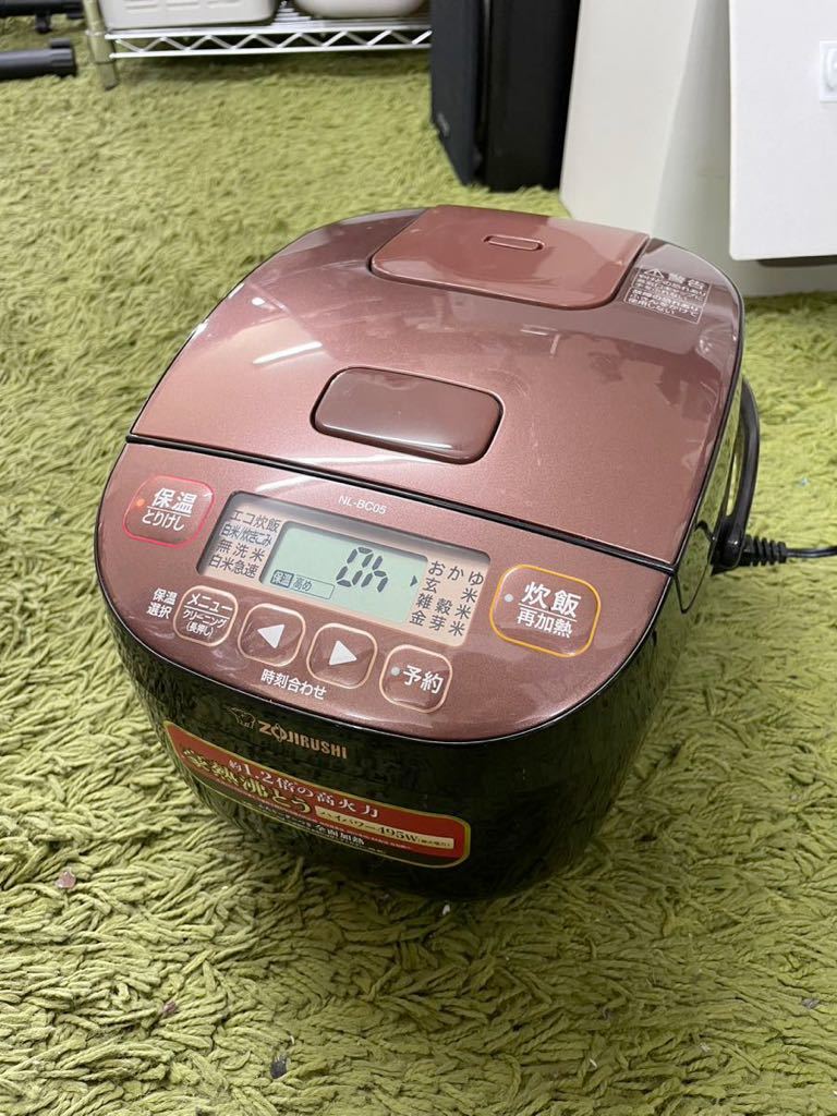 象印 3合炊き 炊飯器 マイコン炊飯ジャー 極め炊き NL-BC05-TA