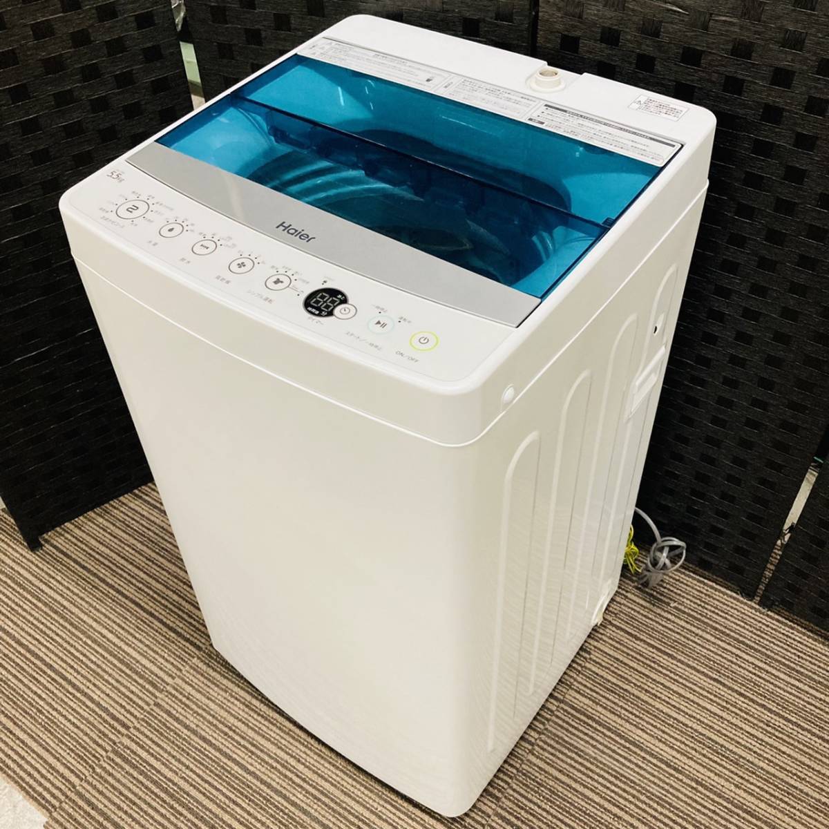ハイアール 5.5Kg全自動洗濯機 JW-C55A | gatavosim.lv