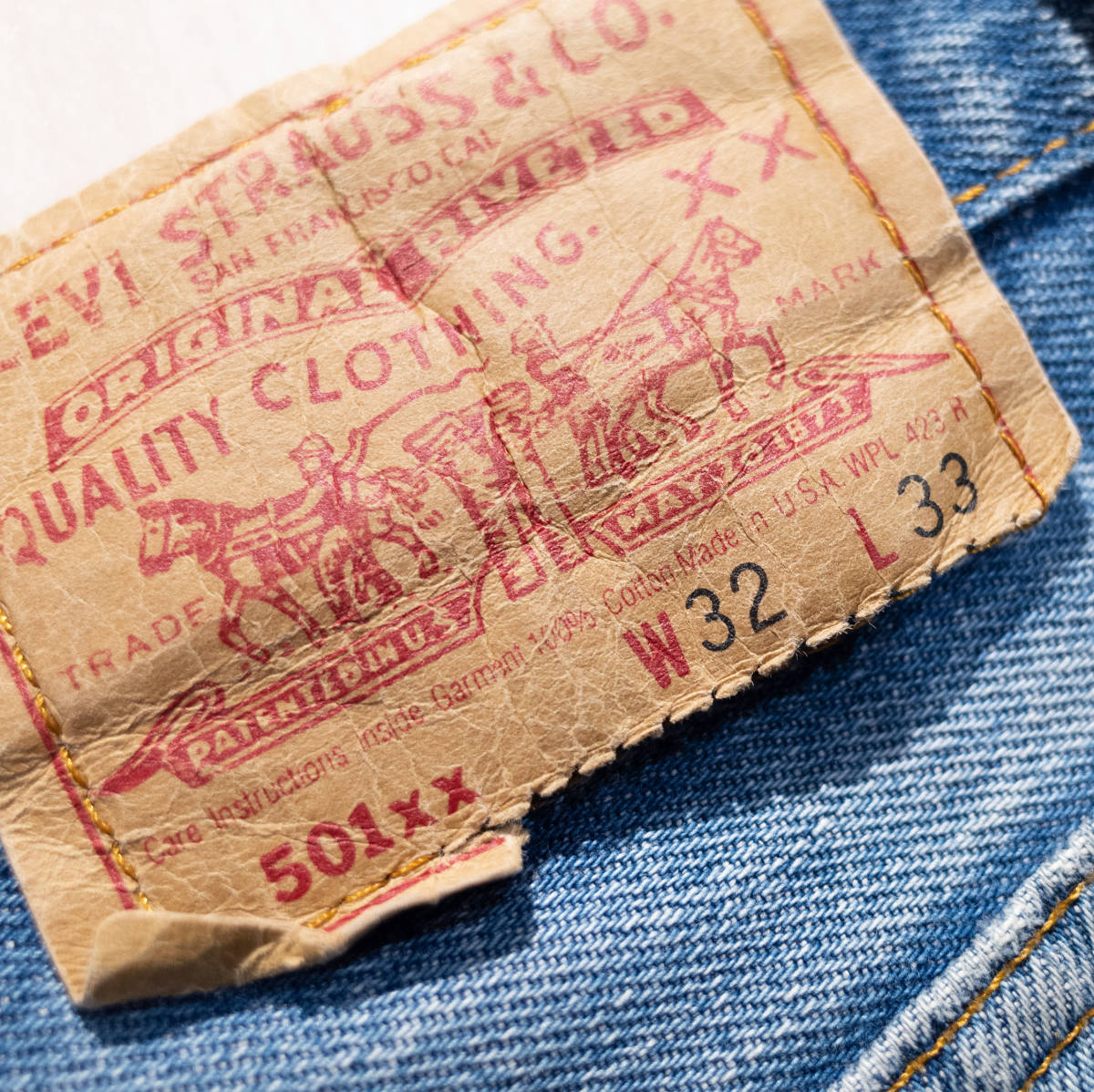 USA製】W32インチ / Levi's 501XX リーバース ボタン裏511 再 USA製】W32インチ / Levi's 501XX リーバース ボタン裏511 再