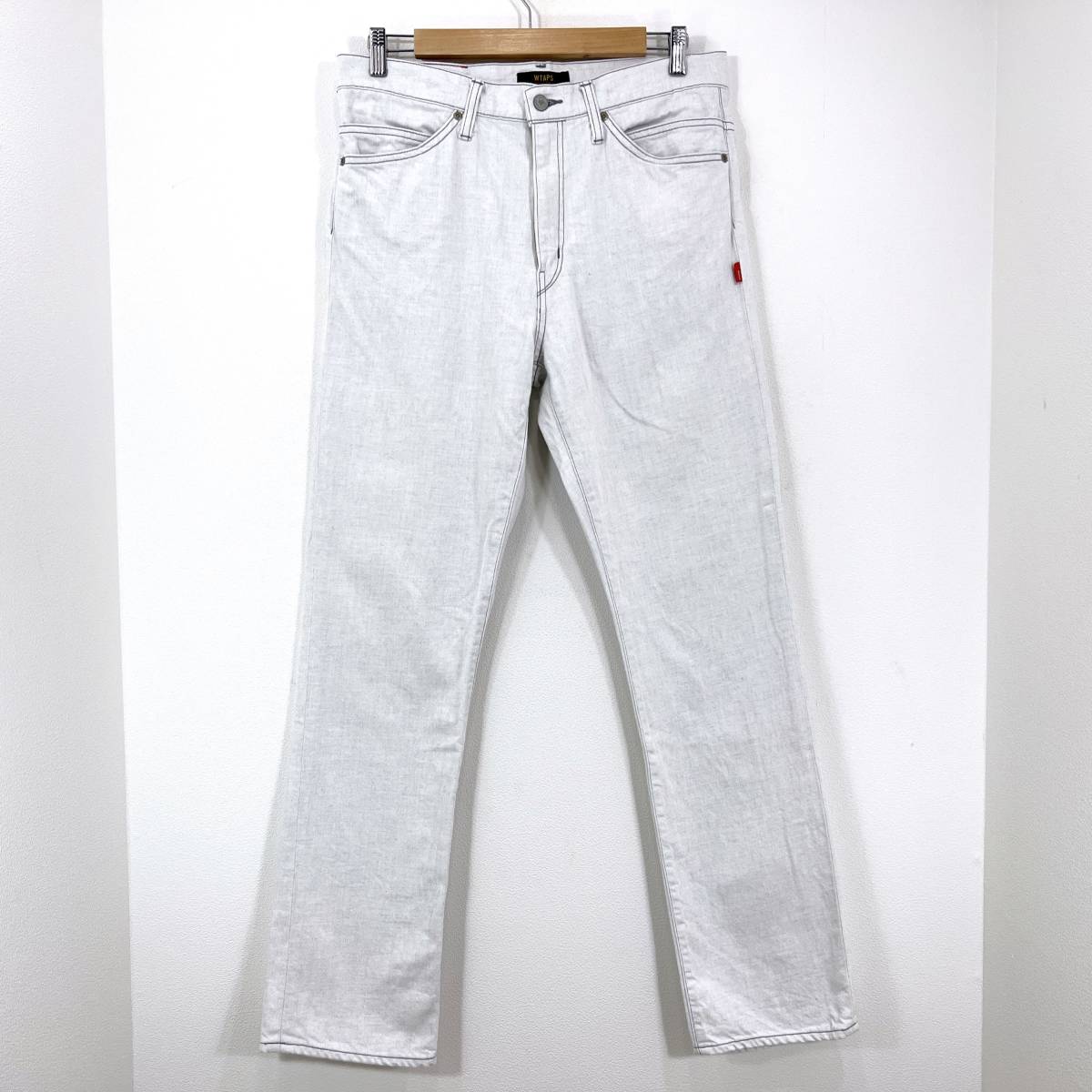 WTAPS 17AW BLUES SKINNY COLORWAY WASHED ホワイト 172WVDT-PTM03 デニム パンツ WH ダブルタップス
