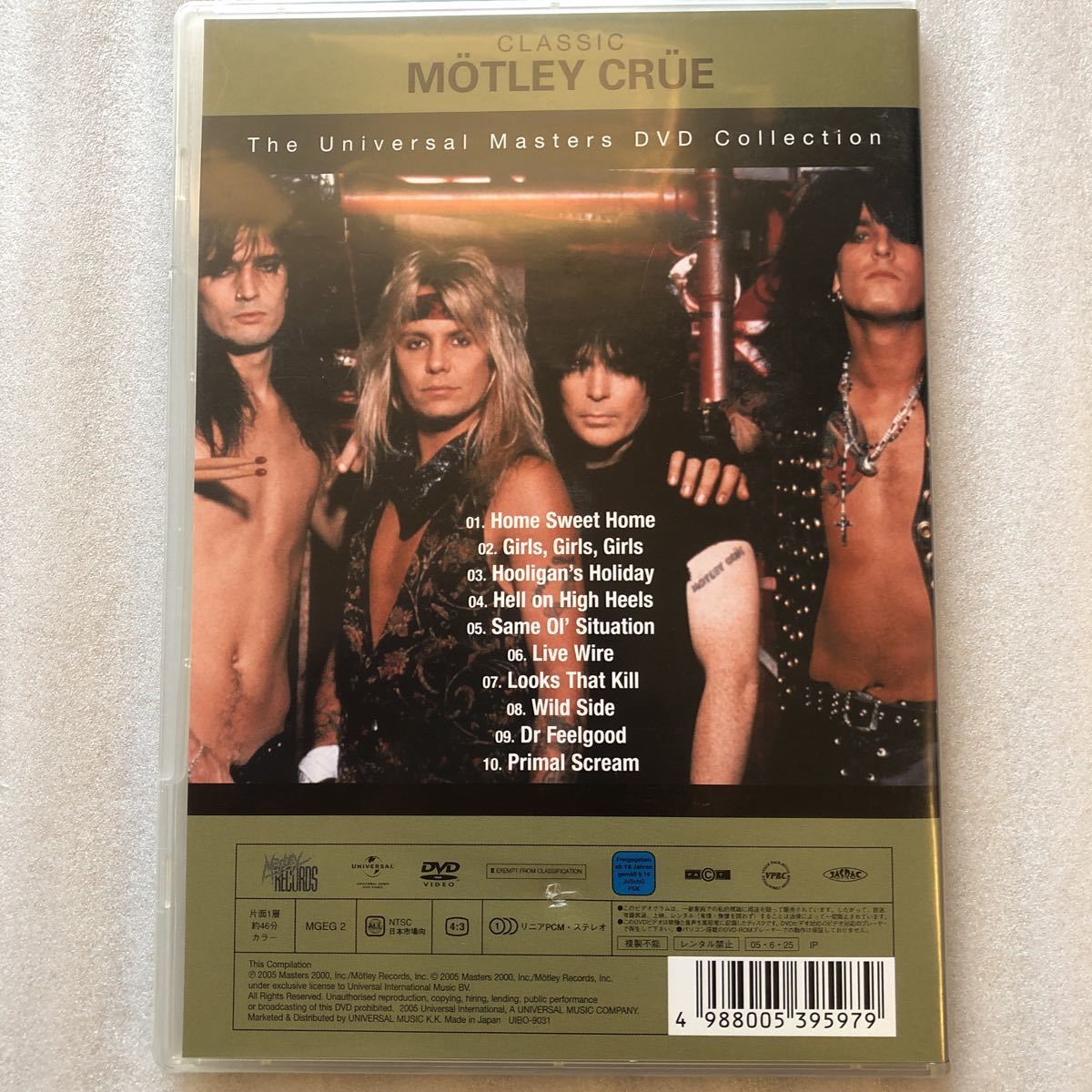 モトリークルー〜ＴＨＥ ＢＥＳＴ ２０００ ＤＶＤ／モトリークルー MOTLEY CRUE 中古 DVD セル版 ジャンク品 貴重品 他多数出品中_画像3