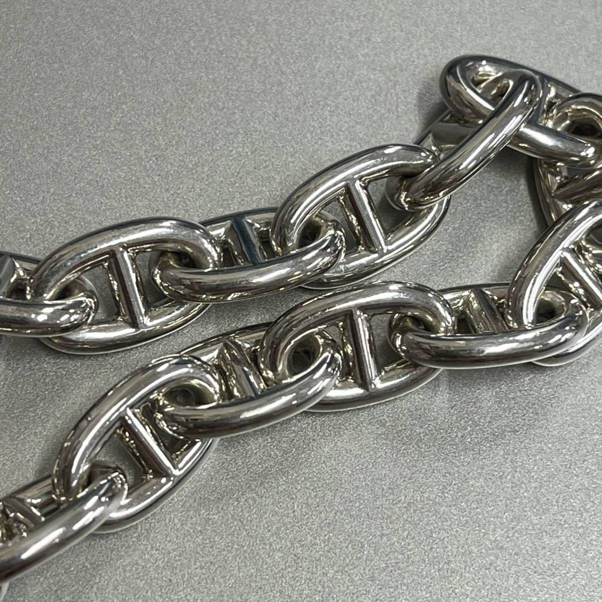 高級 箱タグ付き HERMES エルメス シェーヌダンクルMM 16コマ 高級 箱タグ付き HERMES エルメス シェーヌダンクルMM 16コマ