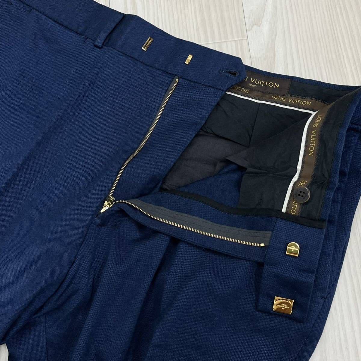 高級 LOUIS VUITTON ルイヴィトン 15SS コットン 背抜き 2B テーラード